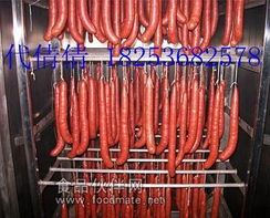 全自动烟熏炉 高效生产香肠烤肠类食品的理想选择